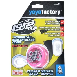 Йо-йо YoYoFactory Loop360 (розовое) картинка 375084 - МосИгра